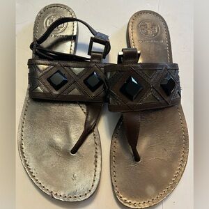 Tory Burch Brown Sandals size 8